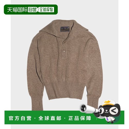 1h可退 日本直邮ROUTINE 女装 STUDIOUS别注 船领针织衫 半高领设