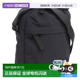 日本直郵北面 尼龍 CROSS BAG 單肩包 TRAVEL 女式 男式 包 黑色