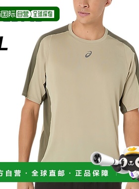 日本直邮ASICS 男士短袖 T 恤海外尺码ASICS FUJITRAIL ELITE 短