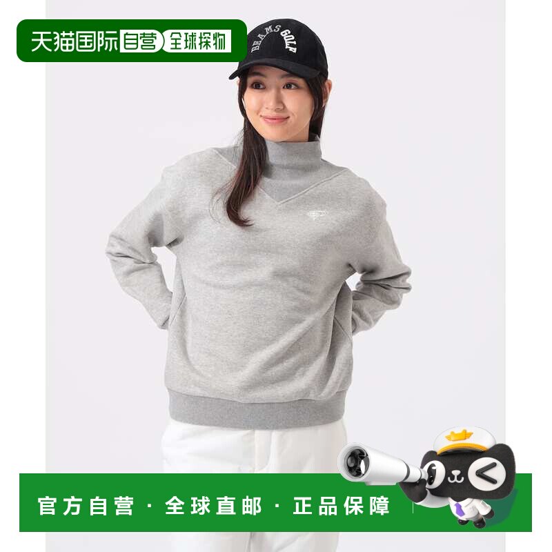 1h可退 日本直邮BEAMS GOLF ORANGE LABEL 女士纯棉立领卫衣 8313