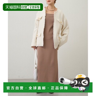 1h可退 日本直邮SHENERY 女装 宽松版型 针织背心连衣裙 后背镂空