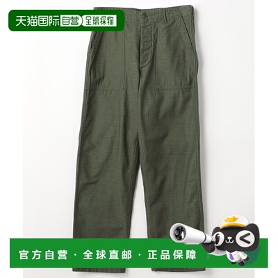 日本直邮orSlow男装美腿直筒贝克裤原创斜纹面料 1043093400260