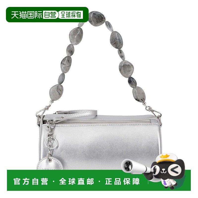 1h可退 日本直邮MURUA 女士2WAY石纹肩带圆筒包 MRB1352