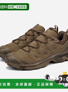日本直邮SALOMON XT-6 EXPANSE LTR 男士皮革低帮运动鞋狼棕色/狼