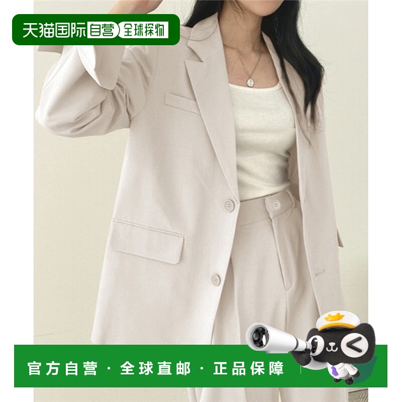 1h可退 日本直邮WEGO 女士基础款修身西装外套 DF25SP12L0010