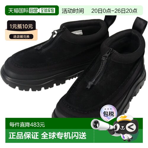 日本直邮SHAKA 莫卡辛短靴 ZIP MOCCASIN 短靴 EX 黑色 00S SK-29