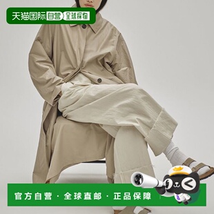 TODAYFUL 2025春夏 外套 尼龙立领大衣 尼龙立领大衣 长