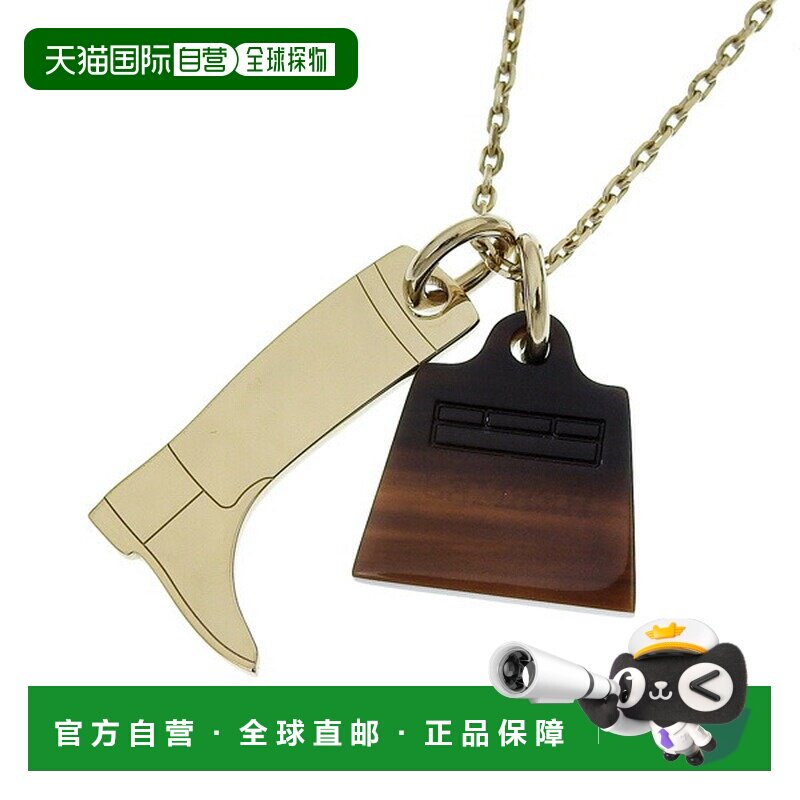 日本直邮Hermes 配饰 女士项链 金色 H057028FD HERMES图片