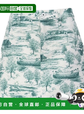 日本直邮Admiral GOLF 女士4WAY弹力下摆高尔夫裙 ADLA556 - DGR[