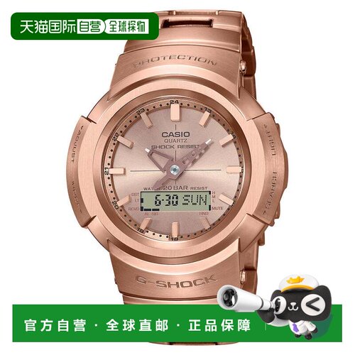 日本直邮CASIO G-SHOCK AWM-500系列 AWM-500GD-4AJF G冲击 玫瑰