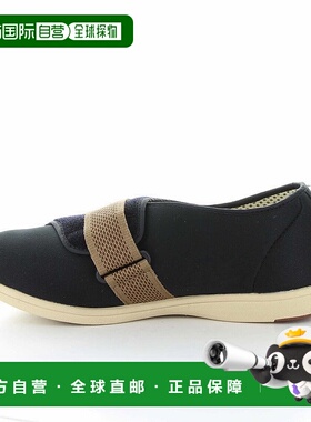 日本直邮MOONSTAR PASTEL405 单只鞋 黑色右足 [无商家编号]厚底