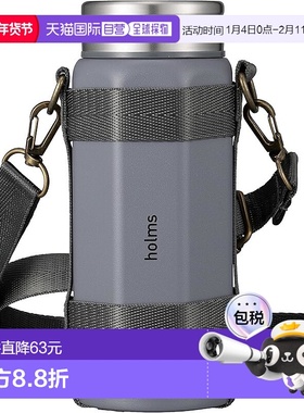 【日本直邮】CB JAPAN 水壶/带背带340ml 深灰色 holms
