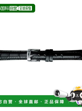 日本直邮BKME051AM BAMBI SCOTCHGARD 黑色压纹牛皮表带