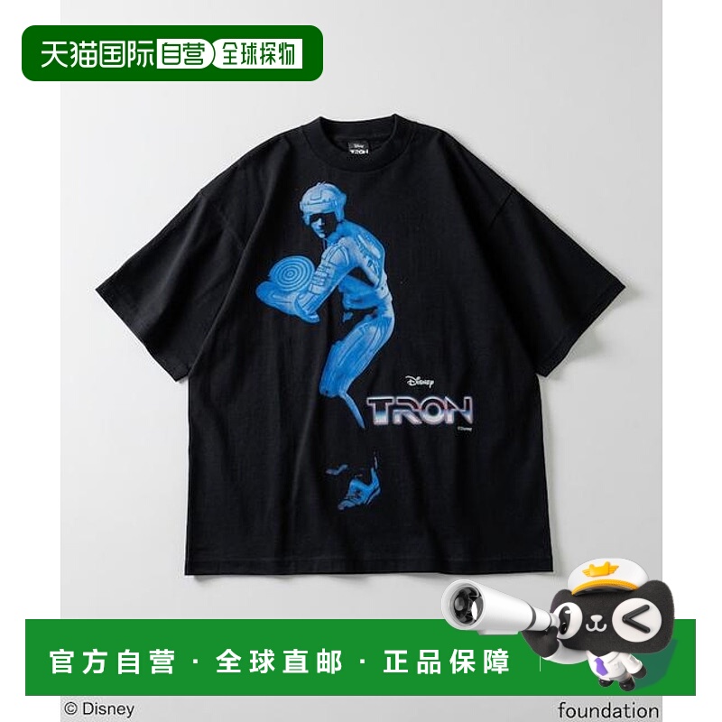 1h可退 日本直邮官方授权 FREAK'S STORE TRON / 身份识别圆盘印T