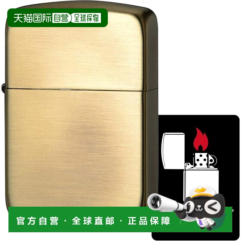 【日本直邮】Zippo 打火机防风黄铜双面 1941 复制品 黄铜 1941-2