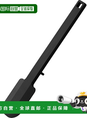【日本直邮】山崎实业 硅胶抹刀 S 黑色 W4 x D1.5 x H21cm 1603