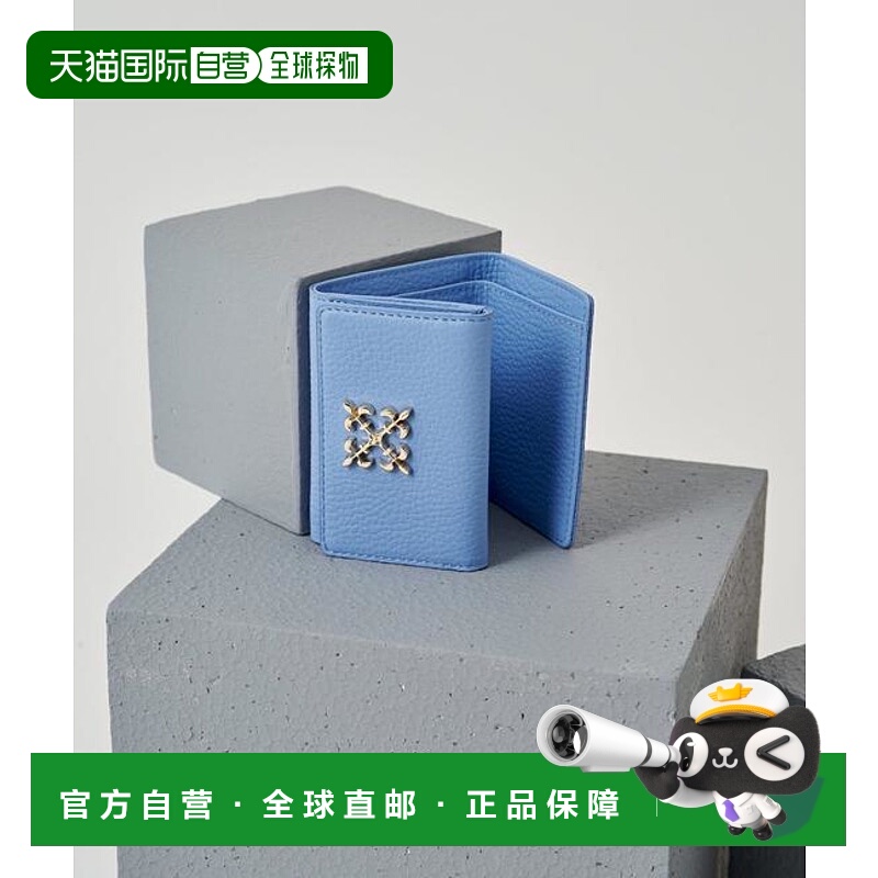 1h可退 日本直邮官方授权 russet Monogram Plate三折钱包(SO-397