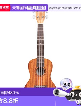 【日本直邮】KALA卡拉 尤克里里KA-15S桃花心木演奏级KA15C-WBAG2