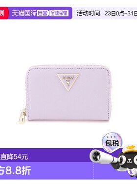 日本直邮GUESS LAUREL Slg Medium Zip拉链钱包