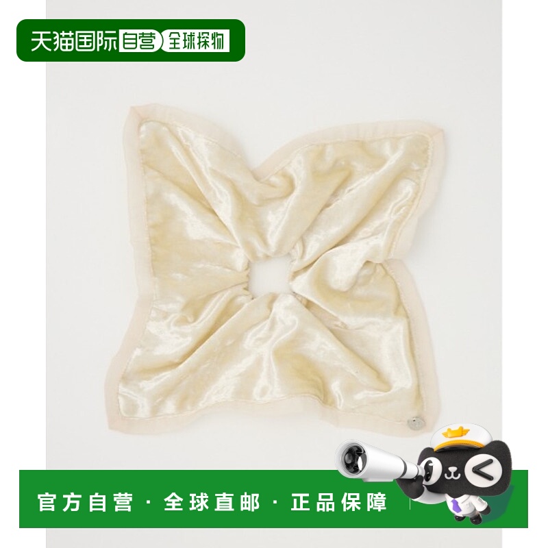 1h可退 日本直邮SLY 女装 绞花发圈 复古丝绒 方形设计 今季发型