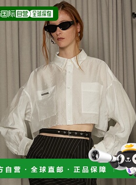 1h可退 日本直邮PRANK PROJECT 女士双领 cropped 衬衫 312513161