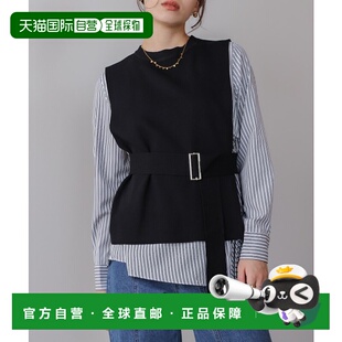 女装 Jeloud 针织衬衫 与 6530 1h可退 开襟马甲套装 日本直邮Bou