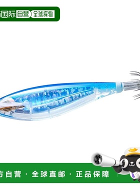 【日本直邮】YO-ZURI  3D 激光 M2 S:95mm 蓝色鱿鱼钓鱼夹具