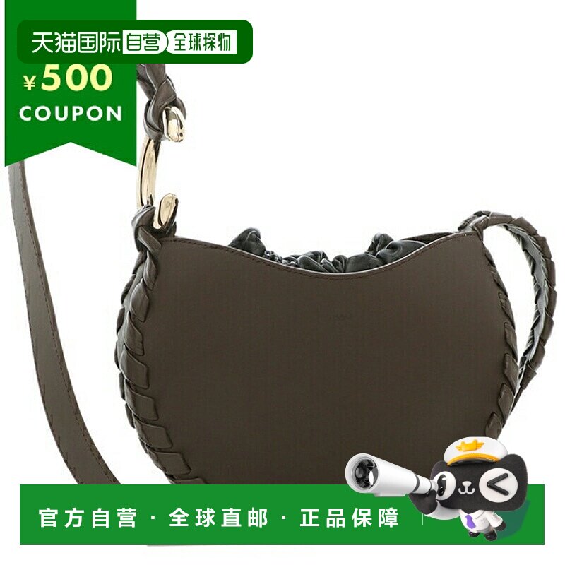 日本直邮Chloe 单肩包 Mate 棕色 女士 CHC22AS571H95 297