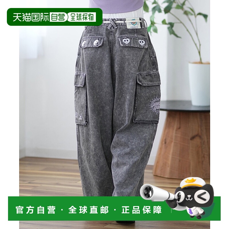 1h可退 日本直邮SANTA CRUZ 女士宽松工装长裤 502243531