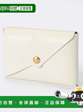 日本直邮IL BISONTE SCC031 PG0001 名片夹 C0854 男士女士配饰皮