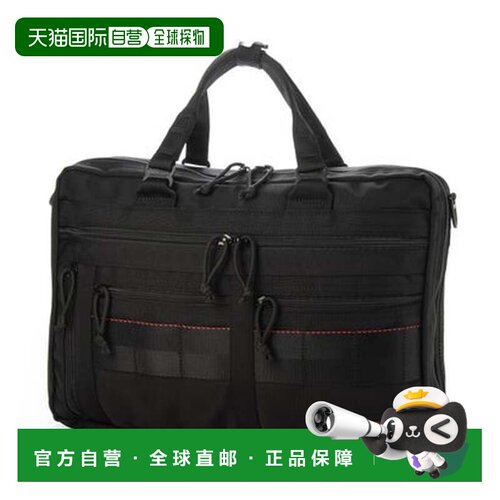 日本直邮BRIEFING A4 3用文件包（黑色）