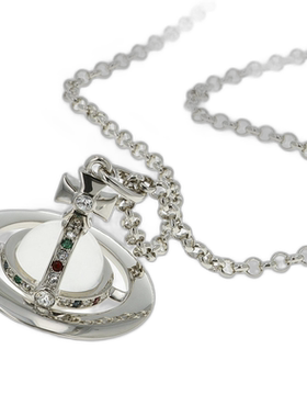 Vivienne Westwood 全新小号 ORB RHD 项链 63020096P2金色薇薇安