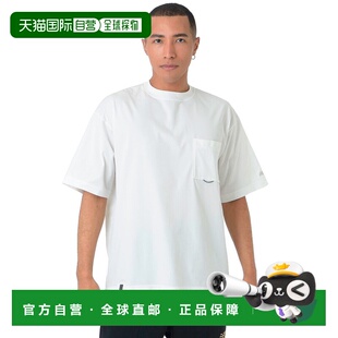 日本直邮New Balance MT1996字母休闲圆领合身短袖T恤男士吸汗透