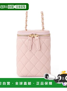 日本直邮日潮 GRL 绗缝链条肩背化妆包 at2007斜挎包单肩包