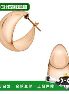 日潮跑腿Vendome K18黄金特大金环耳环 PinkGold ONE SIZE 889409