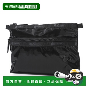日本直邮LeSportsac m135 女士化妆包黑色7105