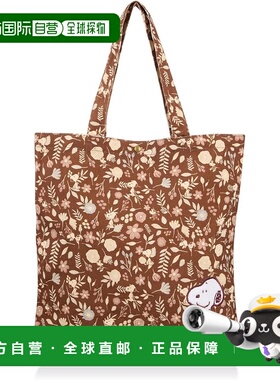 【日本直邮】Hapitas 史努比手提袋 Brown/Flower