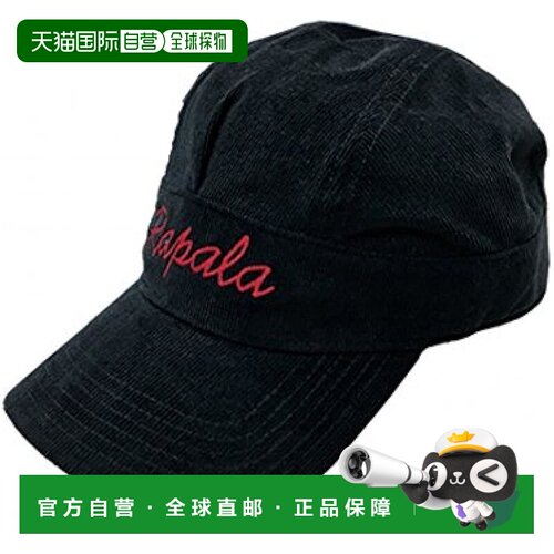 【日本直邮】Rapala 灯芯绒圆顶帽 黑色 灯芯绒圆顶帽 RC-184BL