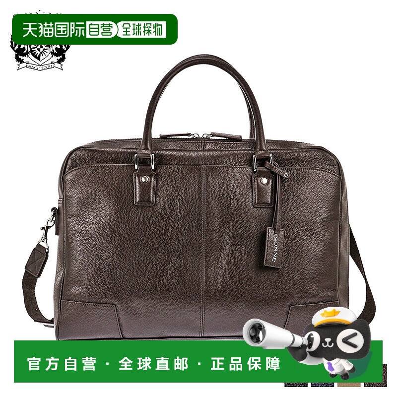 日本直邮SONNE CLAUDIO BRIEFCASE 男士单肩包/商务公文包 (SOX00