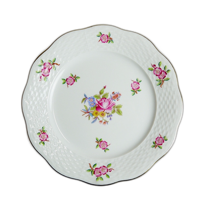 日本直邮Herend 赫伦德 Plantain 盘 19cm 517