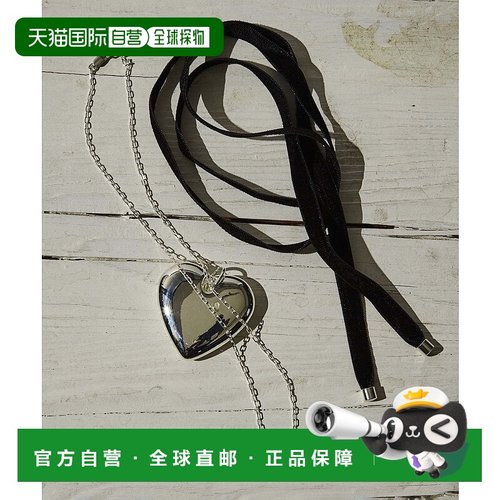 日本直邮CONVERSE HEART CHARM ASSORTMENT 项链天鹅心形项圈吊坠