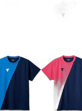 日本直邮VICTAS 男士女士 V-TS230 乒乓球服上衣 短袖 快干 VICTA