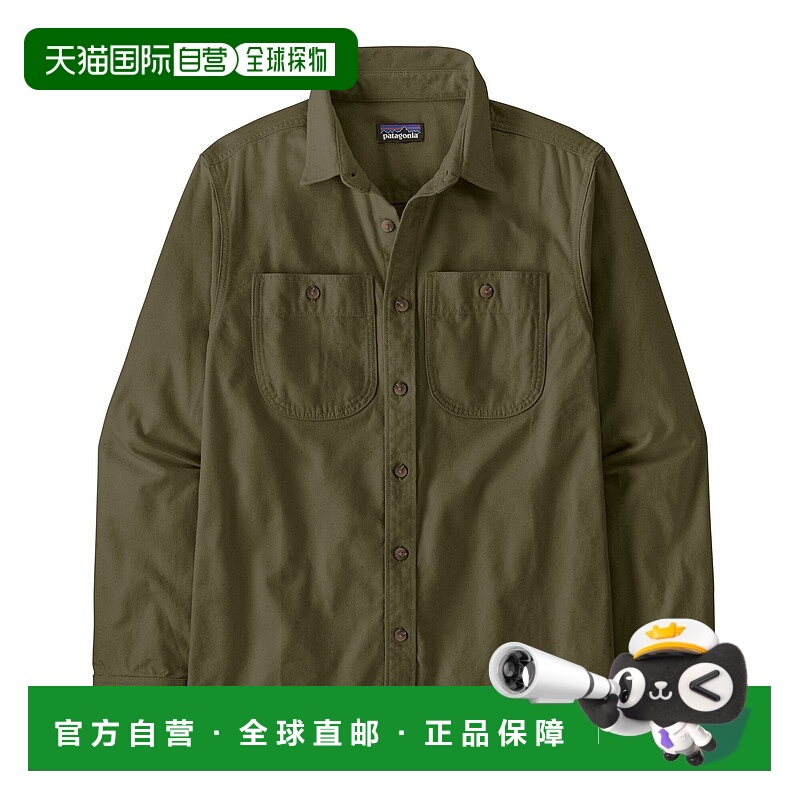 日潮跑腿patagonia巴塔哥尼亚 男士 Point Reyes 帆布衬衫 41640