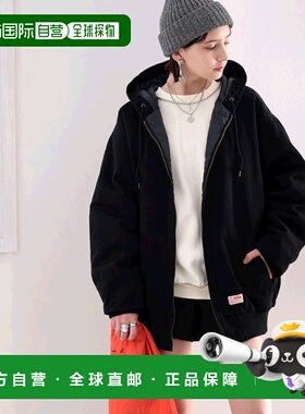日本直邮Java男女同款休闲风格棉质连帽夹克外套
