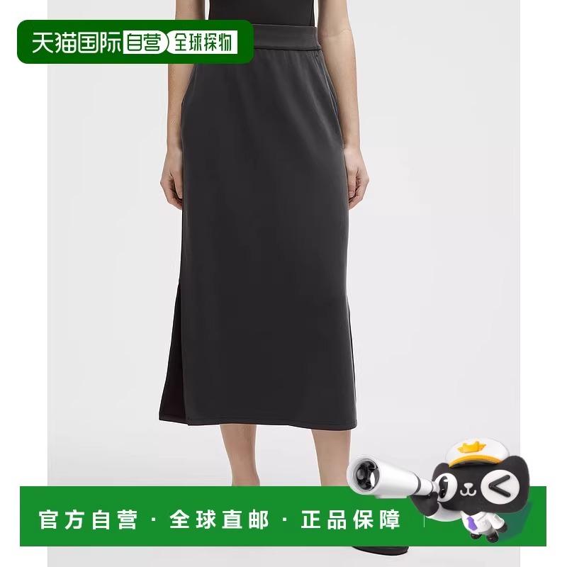 1h可退 日潮跑腿Lululemon露露乐蒙半身裙Softstreme套穿式高腰长