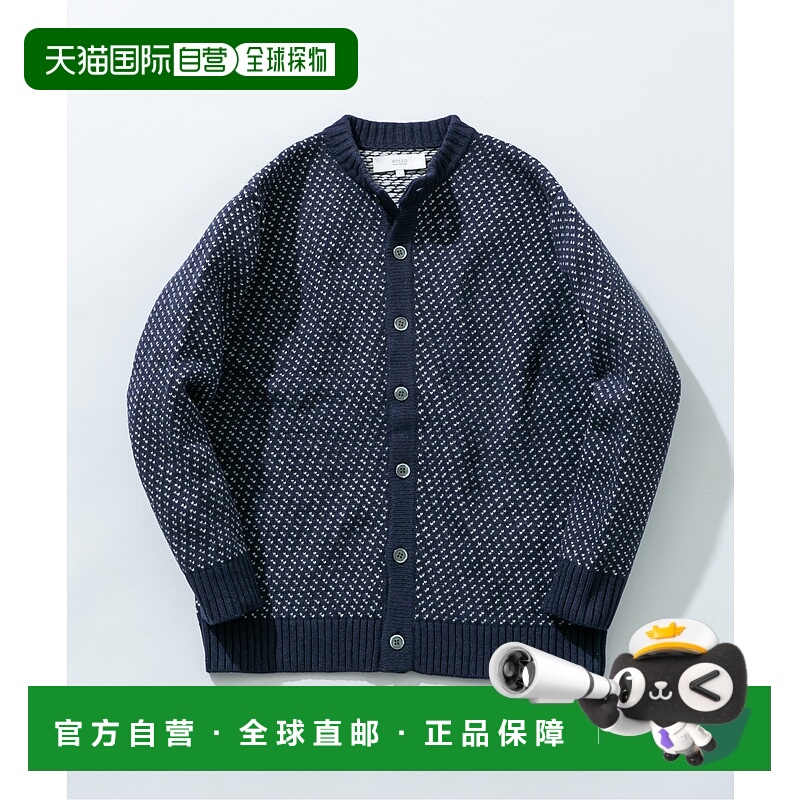 1h可退 日本直邮URBAN RESEARCH ROSSO MEN男装宽松版型鸟眼纹针