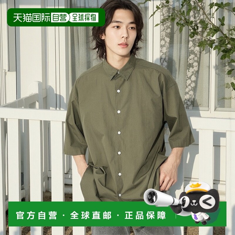 1h可退 日本直邮CITEN 标准半袖衬衫宽松新款