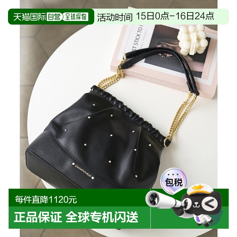 1小时内可退 日本直邮Samantha Vega 女士光滑链条手提包 0007251