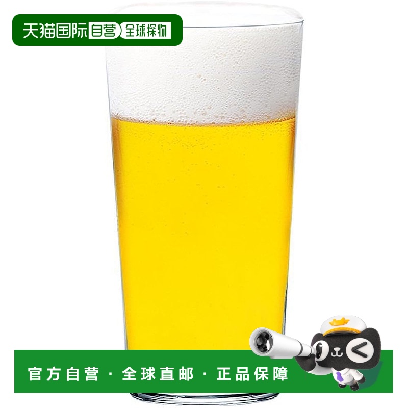 【日本直邮】东洋佐佐木 玻璃杯 370ml 防碎薄型 B-21112CS