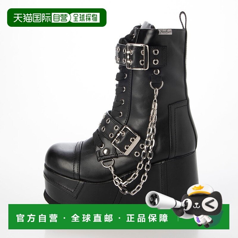 日本直邮YOSUKE 厚底系带靴 YO729BW20129